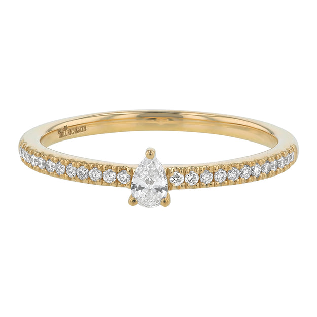 VS quality diamond 14K 18K gold