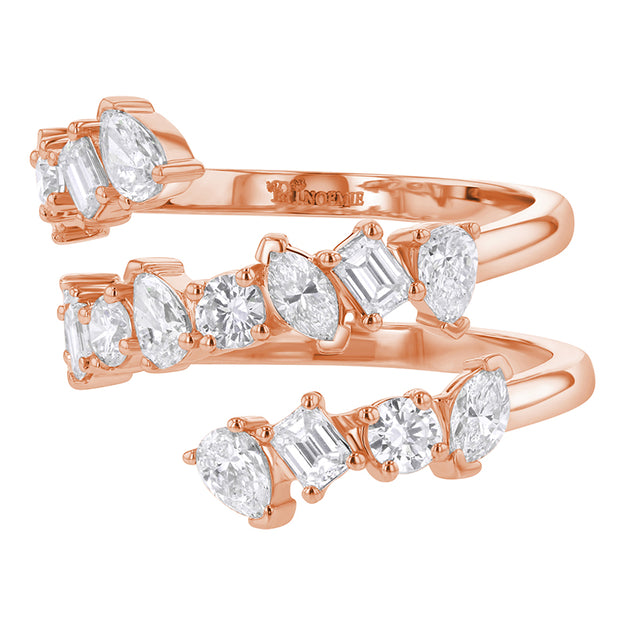 VS quality diamond 14K 18K gold