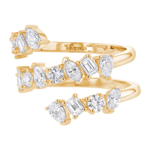 VS quality diamond 14K 18K gold