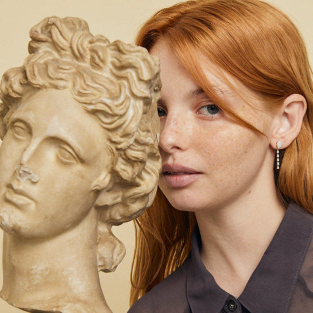 VS Clarity sparkling diamonds 14K 18K Gold