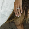Eternity Vintage Inspired Diamond Band - 18K Gold | VS Clarity Natural Diamonds