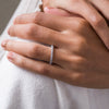 Bezel Diamond Ring - 18K Gold | VS Clarity