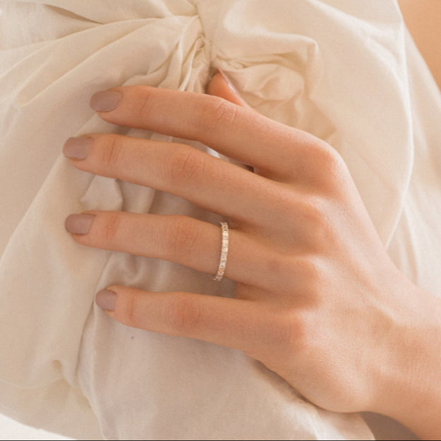 VS quality diamond 14K 18K gold