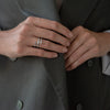 Lab Grown Diamond Baguette Spiral Ring