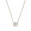 Radiant Cut Diamond Solitaire Pendant