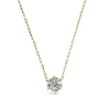 Round Diamond Solitaire Pendant