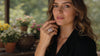 Pear Shaped Diamond Spiral Ring - 18K Gold | VS Clarity