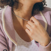 5 Carat Lab Grown Diamond Tennis Necklace
