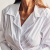 Flower Petal Pendant Necklace - Lab Grown Diamonds | VS Clarity