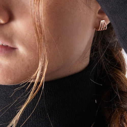 VS Clarity sparkling diamond 14K 18K Gold