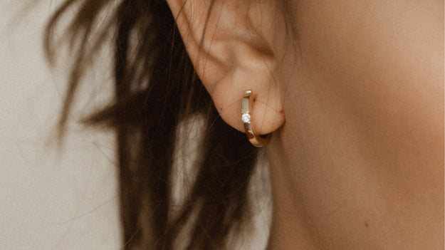 VS Clarity sparkling diamond 14K 18K Gold