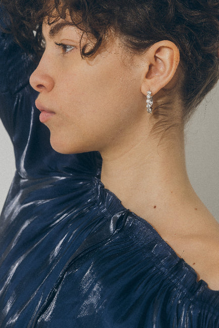 Multiple Diamond Hoops with 4 Carats - 18K Gold | VS Clarity