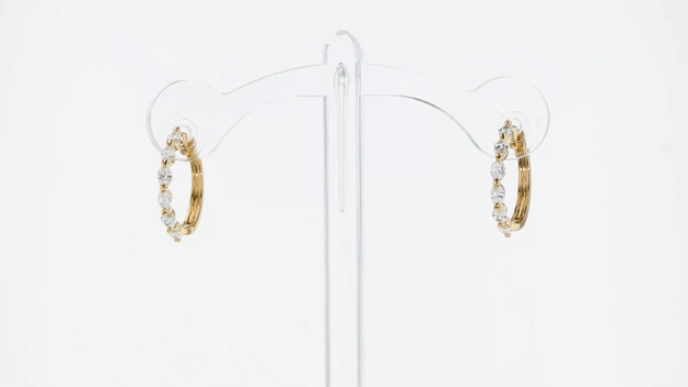 VS quality diamonds 14K 18K gold