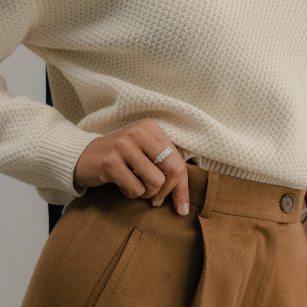 VS quality diamond 14K 18K gold