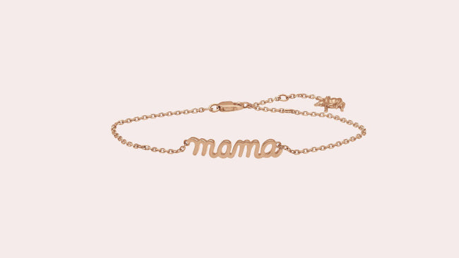Mama Bracelet - 18K Gold