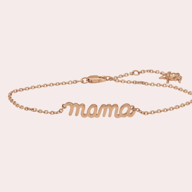 Diamond bracelet Letter E - ALOve