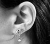 Noémie Elephant Earrings - 18K Gold