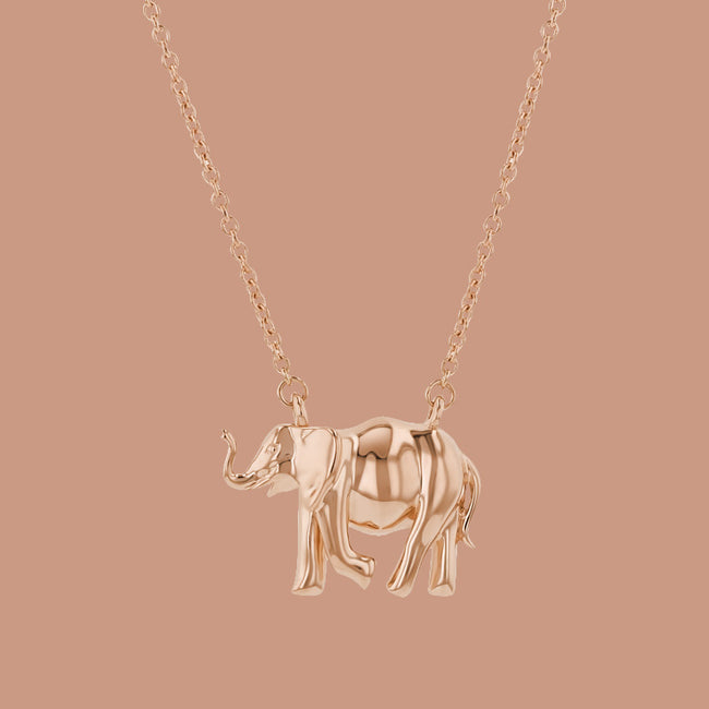 Noémie Elephant Pendant Necklace