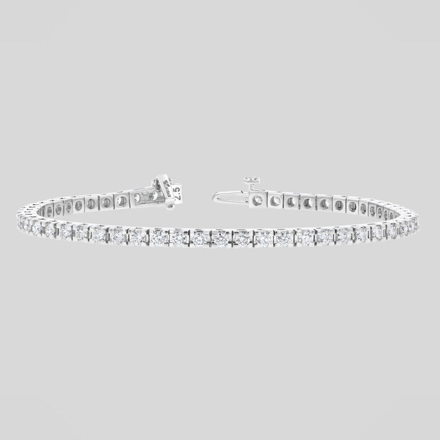 Diamond Tennis Bracelet - 2.6mm – Andrea Montgomery Designs